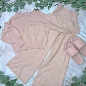 Two piece sweater set